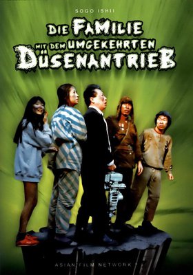 Die Familie mit dem umgekehrten Düsenantrieb