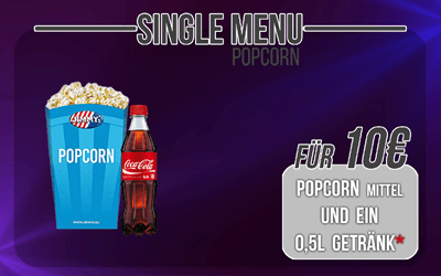 Single Popcorn Menü