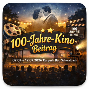 1,- € Freiwilliger Kulturbeitrag – 100-Jahre-Kino-Beitrag