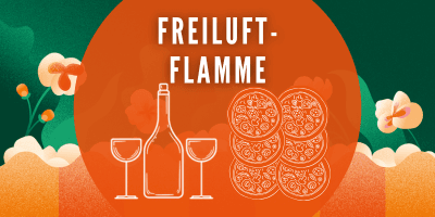 Freiluft-Flamme
