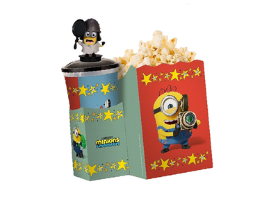 Minions Menü - Wikinger Minion (Topper)