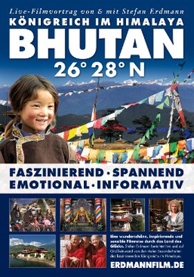 BHUTAN 26° 28° N - Königreich im Himalaya