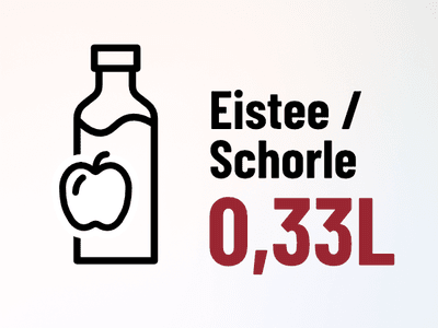 Schorle/Eistee 0,33L