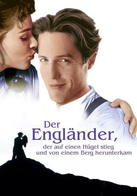 Der Engländer, der auf einen Hügel stieg und von einem Berg herunterkam