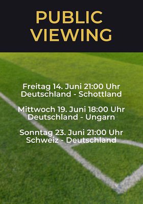 WM Public Viewing: Deutschland -  ???