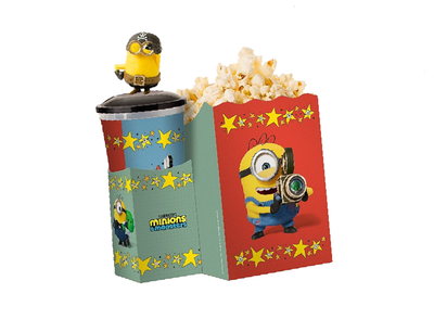Minions Menü - Pirat Minion (Topper)