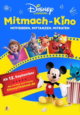 Disney Channel Mitmachkino September 2026