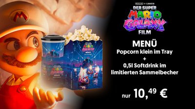Super Mario Galaxy Menü