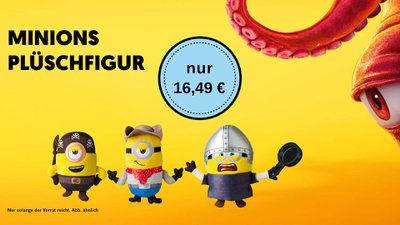 MINIONS Plüschfigur