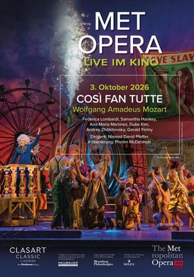 MET Opera 2026/27 Wolfgang Amadeus Mozart: Così fan tutte