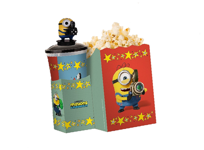 Minions Menü - Kamermann Minion (Topper)