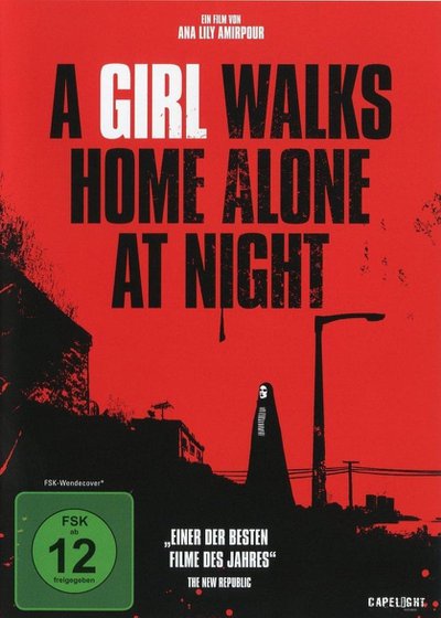 A GIRL WALKS HOME ALONE AT NIGHT