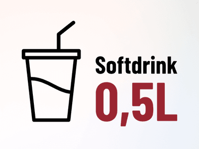 Softdrink Becher 0,5L