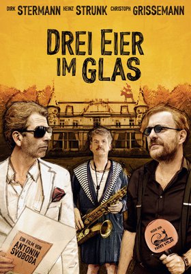 Drei Eier im Glas