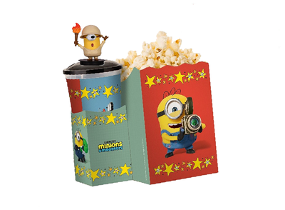 Minions Menü - Entdecker Minion (Topper)