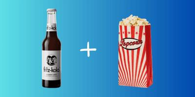 Kleines Popcornmenü