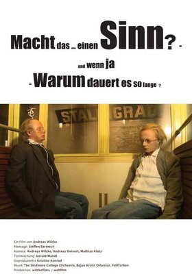 MACHT DAS ALLES EINEN SINN?  - UND WENN JA - WARUM DAUERT ES SO LANGE?