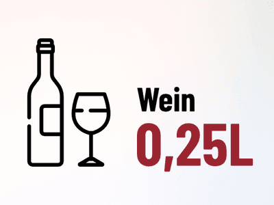 Wein 0,25L