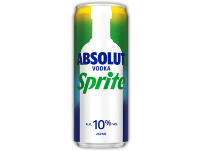 Absolut Vodka & Sprite