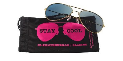 3D-Brille Aviator (Damen)